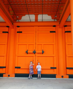 Rengeoin Sanjusangendo Temple, Family, japan, Asia Family travel, kids, Kyoto