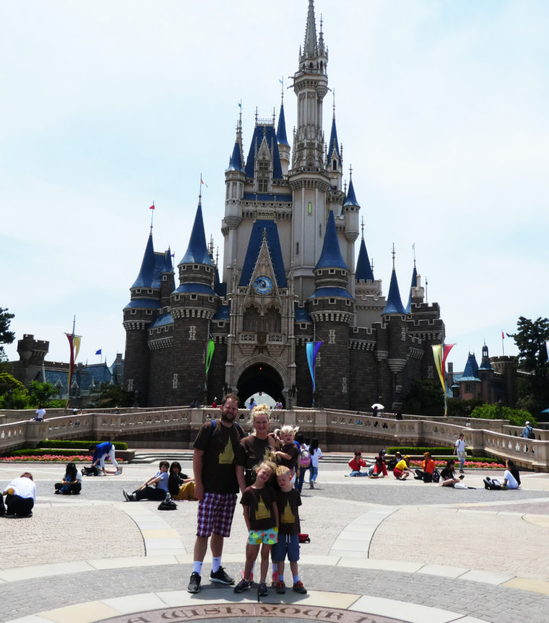 Travel, Family, Tokyo, Disneyland, Japan, Asia, Fairy Godmother, Mickey, Mouse,, Cinderella's Castle