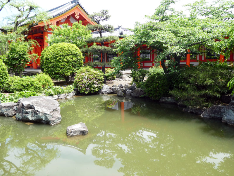 Garden of the Sanjusangendo temple