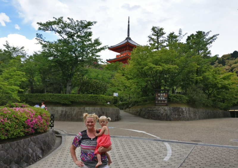 Kiyomizu-dera Temple, Shrines, Love, Success, Health, Fountains, Waterfall, Mountain, Traveling with kids, Family Travel, Diapersonaplane, Diapers On A Plane,