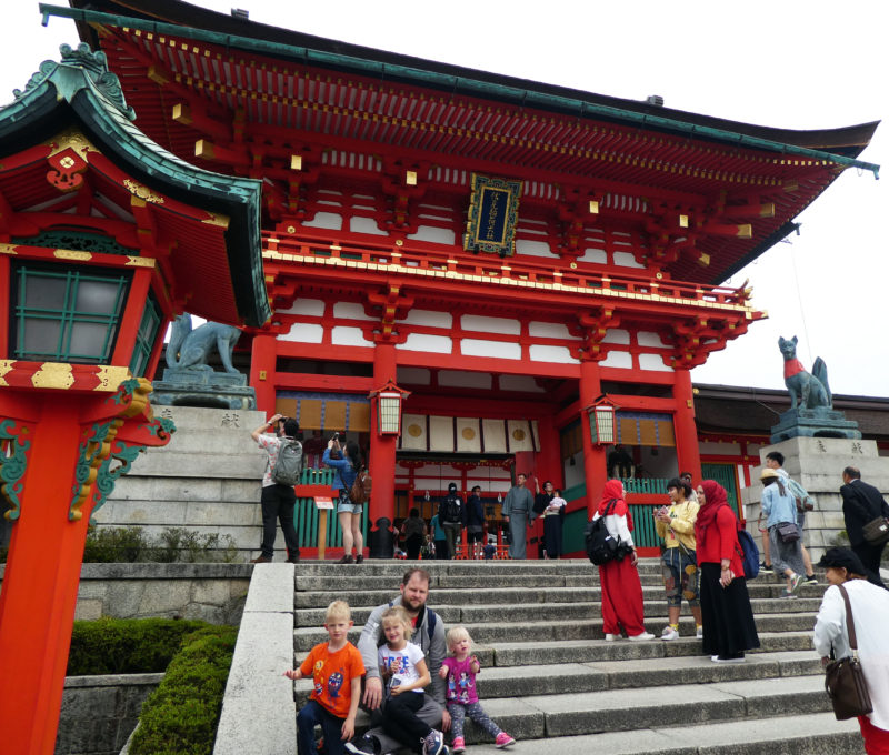 Fushimi Inari-Taisha, Shrine, Japan, Kyoto, Asia, History, Hiking, Diapersonaplane, Diapers On A Plane, Traveling with kids, family travel,