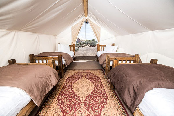 Glamping in Moab, Moab RV, Arches National Park, Glamping in Tents