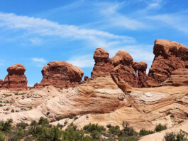 touring Arches National Park, Arches National Park, Utah, Delicate Arch, Diapersonaplane, Diapers On A Plane, Traveling with Kids, Family Travel,