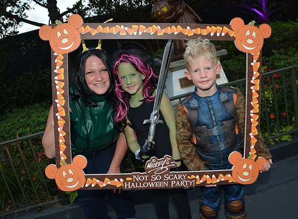 Mickey's Not So Scary Halloween Party as Guardians of the Galaxy 