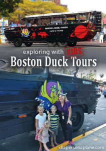 historical duck tour of boston, massachusetts with kids