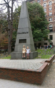 Granary Burial Ground, Granary Burying Ground, Boston, Massachusetts, Grave Site, Grave markers, cemetery, Revolution, Sons of Liberty, diapersonaplane, diapers on a plane, creating family memories, family travel, traveling with kids