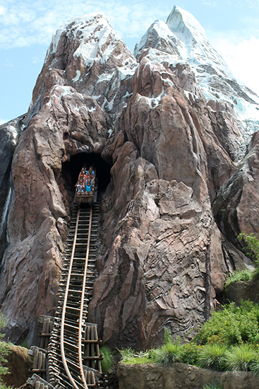 Mt Everest is the best attraction at Animal Kingdom