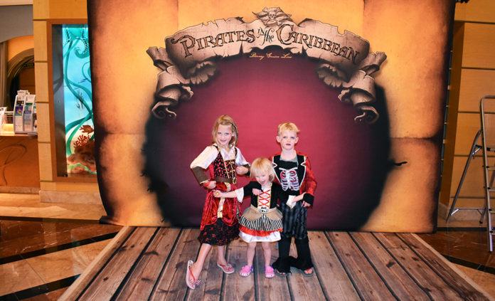 Pirate Night, Pirates in the Caribbean, Captain Jack Sparrow, Disney Cruise, Captain Hook, Pirate Goofy, diapersonaplane, diapers on a plane, traveling with kids, family travel, creating family memories