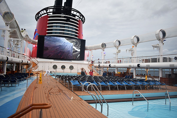 Disney Cruise Pools: AquaDuck 