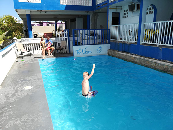 The Wave Hotel in Vieques Pool