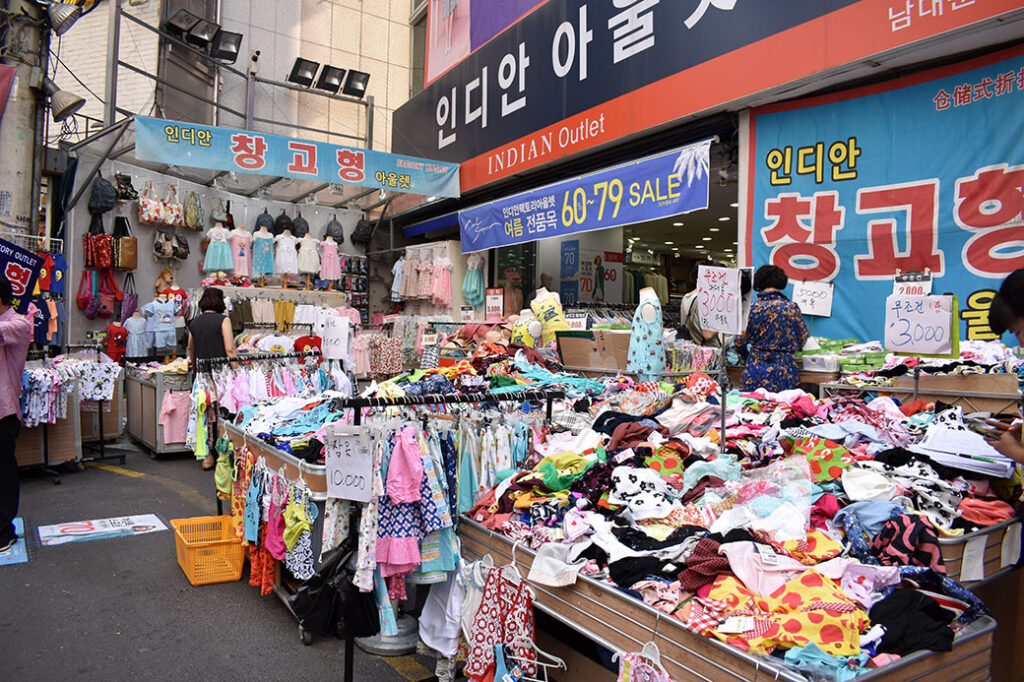 Namdaemun Market in Seoul, South Korea