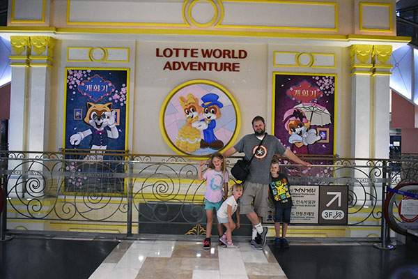 Lotte World with Kids and Dad