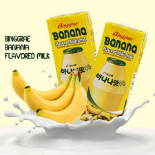 Banana Milk: best Korean snacks to buy 