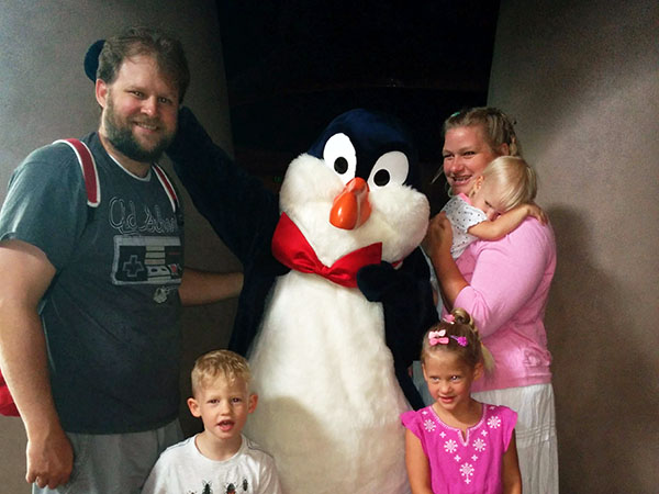 Mr Penguin Waiter